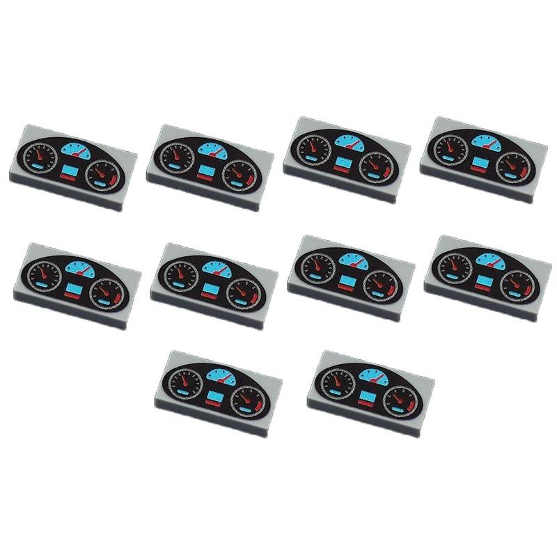 

MOC Місто Будівельні Блоки Аксесуари для Персонажів Міні Цегла Аудіо Комп ютер Цегла Центр Управління Радар Клавіатура Шаблон Іграшка K037