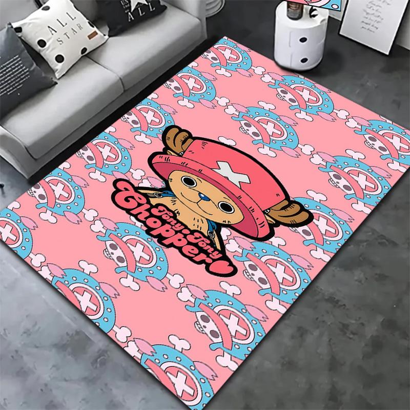 One Piece Tony Tony Chopper Carpet Rug For Living Room Bedroom Home Sofa Decoration,kids Play Nonslip Floor Mat