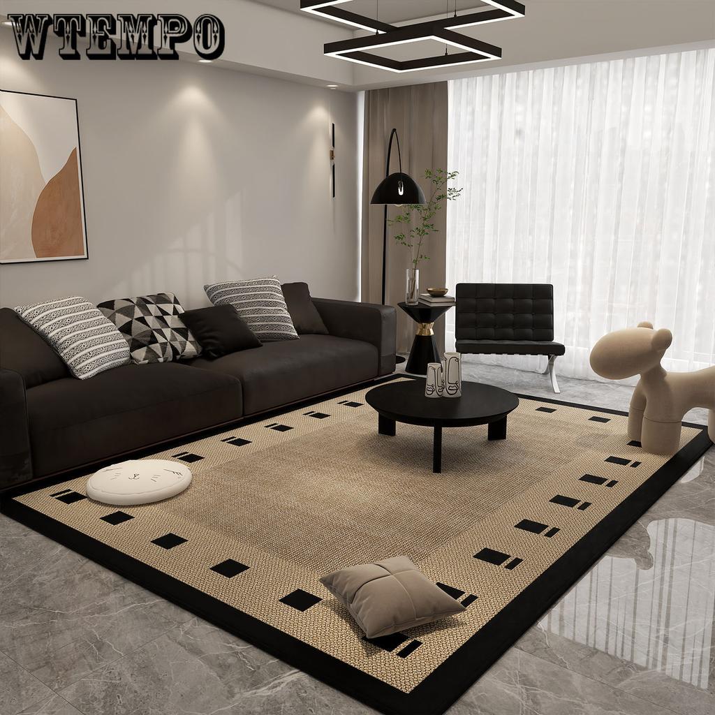 WTEMPO Living Room Carpet Floor Mat Large Area Carpet Bedroom Bedside Carpet