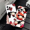Cartoon Cute Pucca Garu Soft Phone Case for iPhone 16 16E 17 Air 15 Pro Max 14 Plus 13 Mini 11 12 7 Black Cover Back Shell