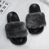 Winter Plush Cotton Shoes Plus Size Women's Shoes Cotton Slippers Flip Flops