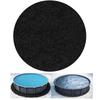 10/12/13 FT Round Pool Liner Pad For Outdoor Ground Pool, Waterproof Pool Floor Mat, Eco-Friendly Garden Pool Liner Mat Padding