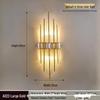 Elegant Crystal Wall Lamp: Minimalist Design for Bedrooms, Living Rooms, Stairs, and Hallways