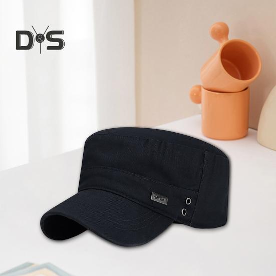 Unisex Cadet Military Cap, verstellbare taktische Operator-Cap, flache Oberseite, Baseballkappe, Outdoor-Sonnenhut zum Spazierengehen und Segeln