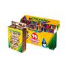 Crayola Crayon Set of 2 "Color of the World Friends of the World 24 Colors" + "96 Colors with Sharpener" Genuine Product