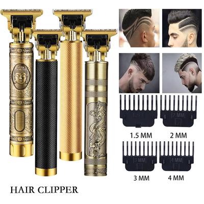 With Box Hair Clipper Charger Professional Electric Hair Trimmer 0mm Baldheaded Cutter Beard Shaving Precision Finishing Hair Cutting Machine
