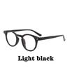 fashion New transparent point Plain glasses PC plain glass spectacles vintage eyeglass round frame glasses