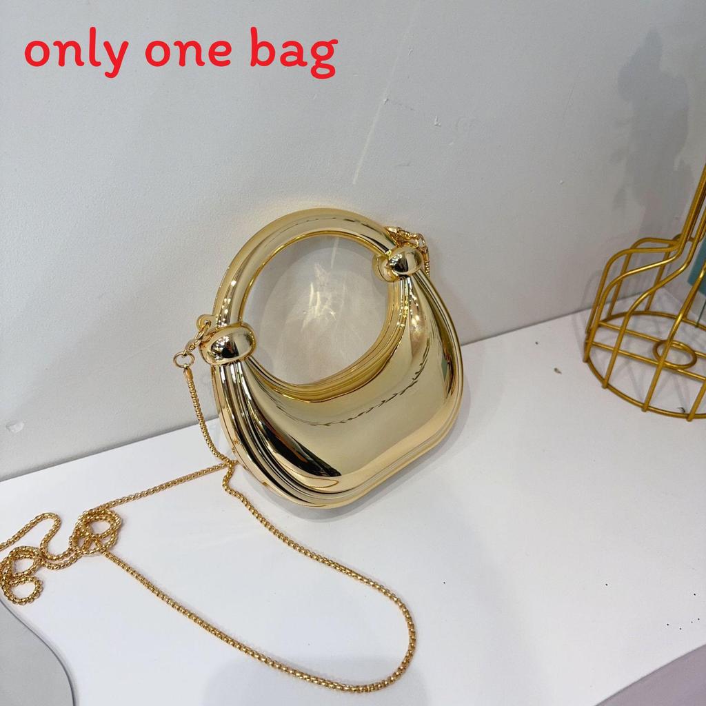 

Childrens Mini Shell Crossbody Bag With Magnetic Closure For Casual Wear золотой