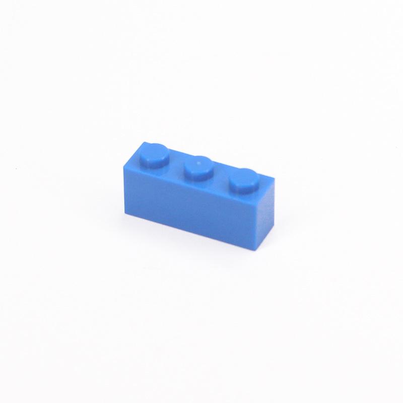 Small Particle Assembly Puzzle Children's Building Block DIY Parts Brick 1x3 Hole Compatible Spare Parts