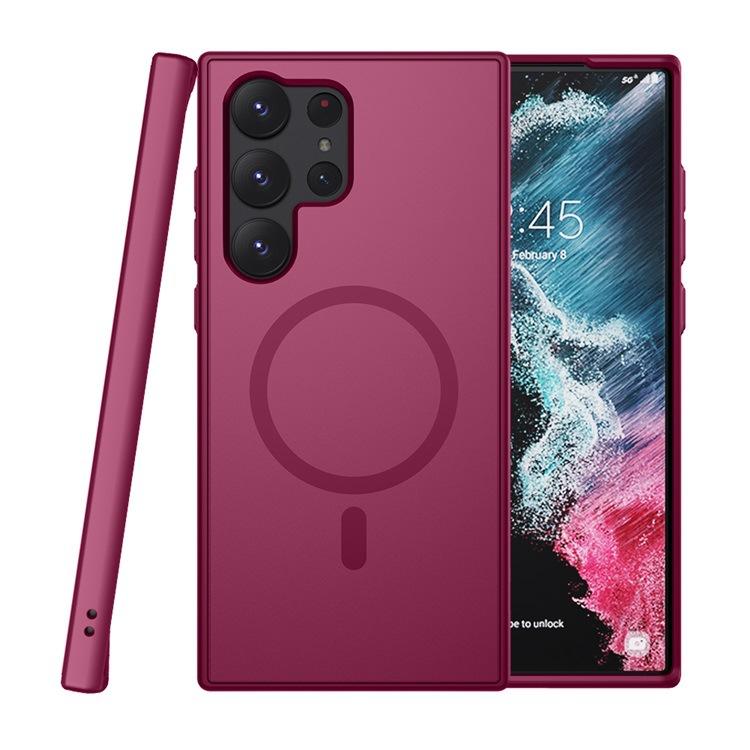 Applicable To Samsung S11ultra 2-in-1 Mobile Phone Case Magnetic Suction S11 Skin Matte Magsafe Protective Case S11u