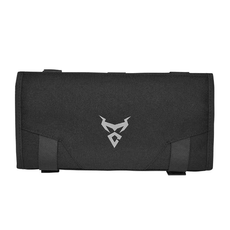 

Сумка-рулон для инструментов для мотоцикла, переносная сумка для седла мотоцикла, водонепроницаемая складная сумка для хранения инструментов для ремонта и путешествий на открытом воздухе