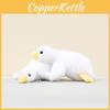 Keychain Plush Soft Goose Pendant Compact Size Travel Bag Ornament Doll Gift