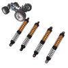 4pcs 110mm RC Shock Absorber Damper Dual Stage Spring Shocks for 1/10 RC Crawler Car Upgrade Parts