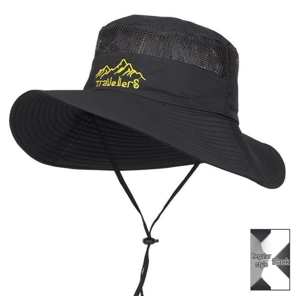 Men's Quick-Dry UV Protection Fishing Hat with Face and Neck Shield