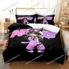 3D Printed Anime Vibrant Aphmau Bedding Set Duvet Cover Bedroom Cozy Comforter Single/Twin/King Size Quilt Cover Home Textiles