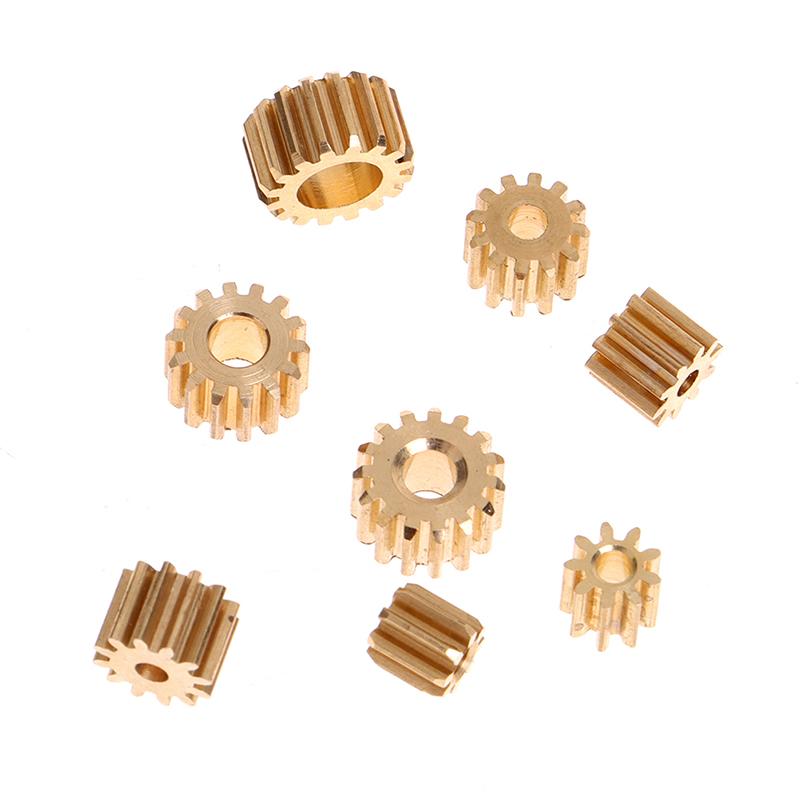 0.5M Modulus 8T 9T 10T 11T 12T 14T 15T 16T Teeth Copper Transmission Gear For Spindle Transmission Gear Fit 1.98Mm 2.3Mm 3.17Mm 3Mm 5Mm Shaft