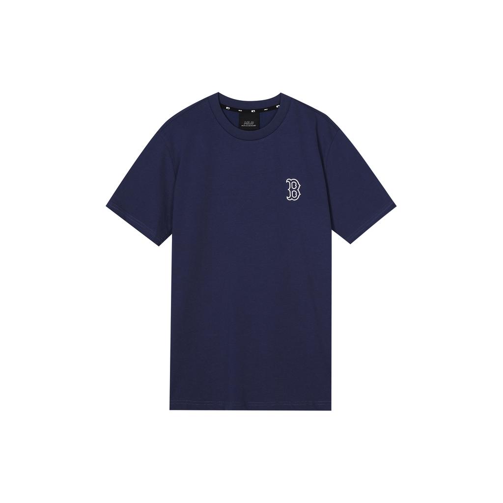 New MLB X Disney T Shirt Unisex Navy Blue 31TSK1031-43N