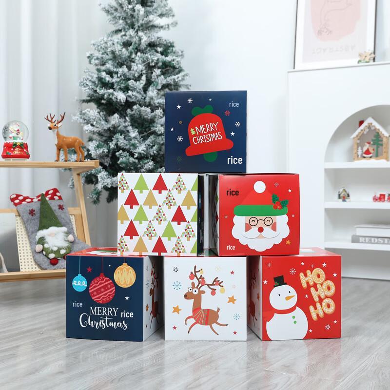 Christmas Stackable Gift Box Decoration Set