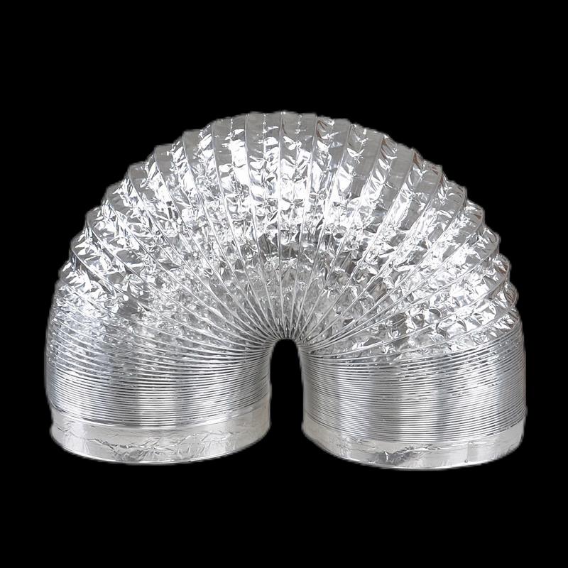 Flexible Aluminum Foil Exhaust Duct with Steel Wire