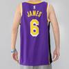 Nike LA Lakers Lebron James Jersey Purple Men Streetwear CV9481-513