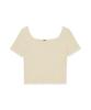 IOLO Women'S Signature Square Neck_Ivory