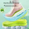Unisex Mugwort Deodorant Sport Insoles - Shock Absorbing, Sweat-Absorbent, Breathable, Soft, Thickened, and Comfortable for Long-Lasting Use