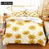 Blue Flower Bedding Set Duvet Cover Set 3d Bedding Digital Printing Queen Size Bedding Set Fashion Design