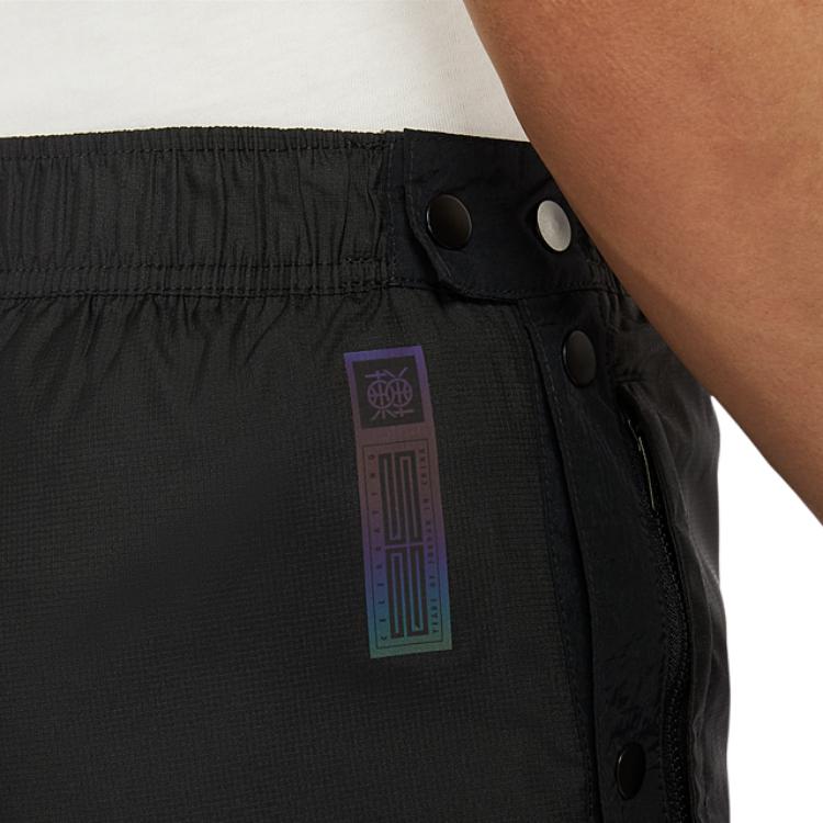 Jordan Gradient Print Logo Drawstring Joggers Men Bottoms Black DV6281-010
