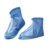Rain Shoe Covers Wear Resistant Waterproof Overshoes Portable Boot for Cyclists Blue M