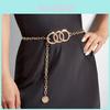 Metal Body Chain Belt For Women With Elegant Design For Summer Fashion Accessories