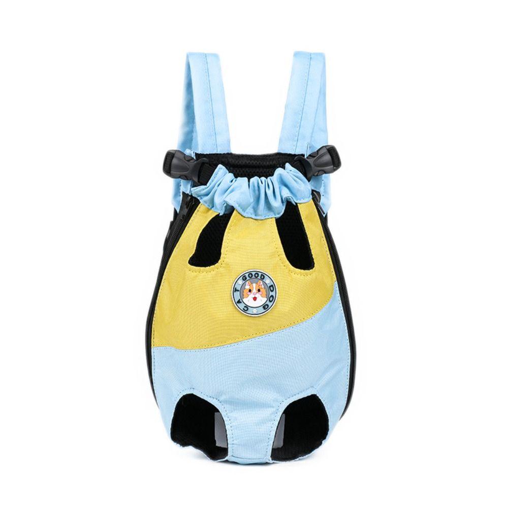 Breathable Dog Outdoor Backpack Portable Dog Cat Front Chest Backpack  Outdoor