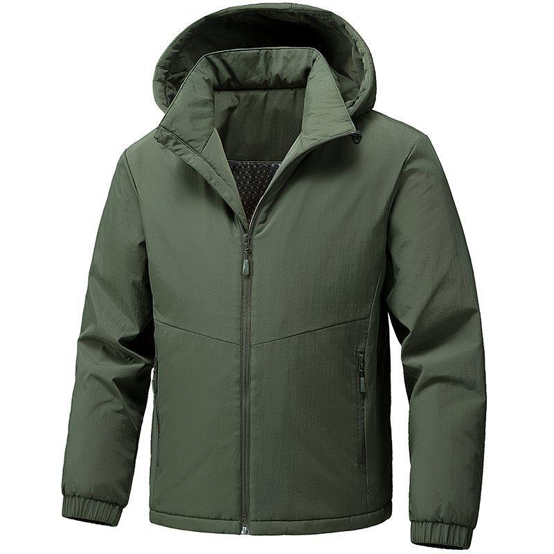 Men's Autumn/Winter Graphene-Cotton Padded Jacket: Loose Fit, Trendy, Thick & Warm