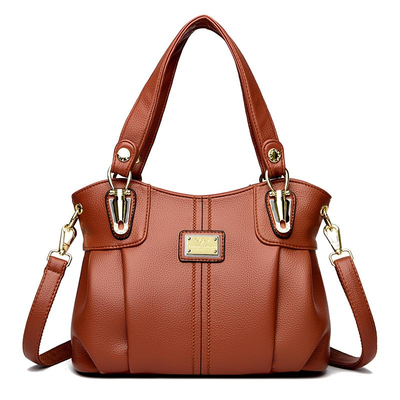 High Quality Leather Casual Crossbody Shoulder Bags for Women 2024 New Luxury Purses And Handbags Women Bags Designer Totes Sac