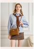 Borsa da Donna Lusso Coreana in Vera Pelle - Borsa a Tracolla in Pelle di Mucca Stile Giapponese