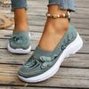 Women's Breathable Mesh Shoes, Fashionable and Comfortable Cloth Shoes Summer Casual Shoes