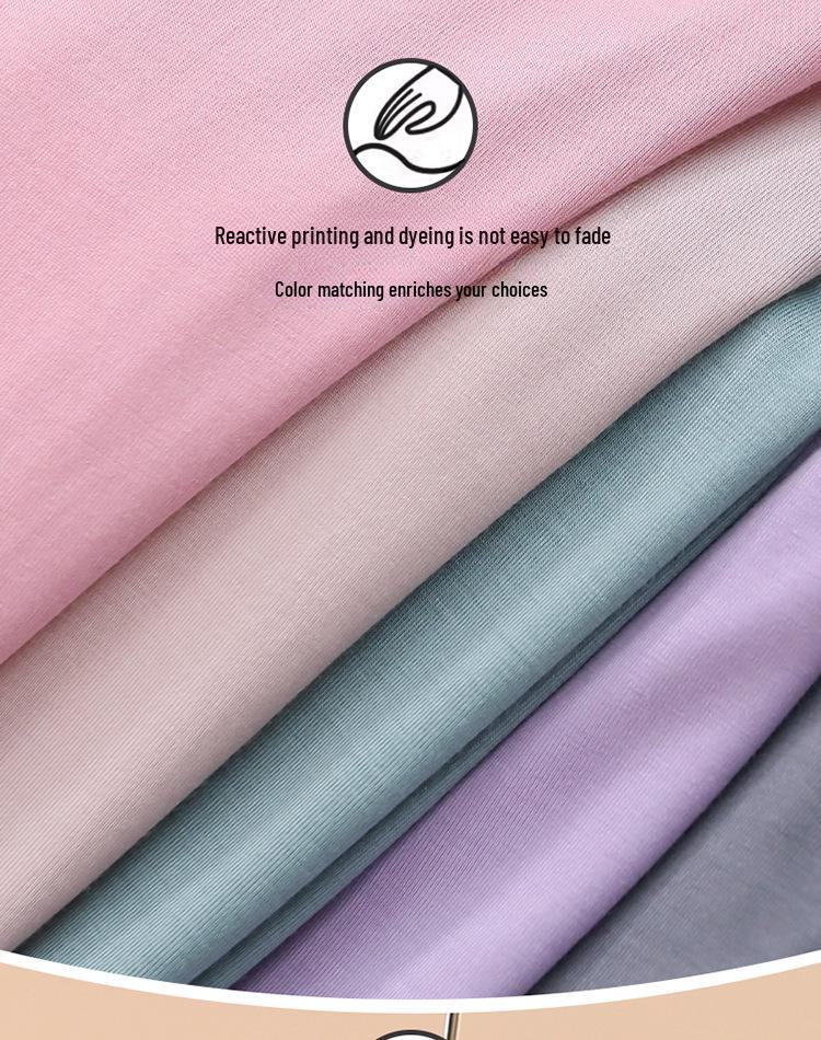 Damen Modal Locker Fallende Pyjamahose - Große Größe, Dünne Eisseide, Lässige Frühling/Sommer Hose