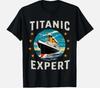 Funny Titanic Expert Tee – Retro RMS Ship History Gift Shirt