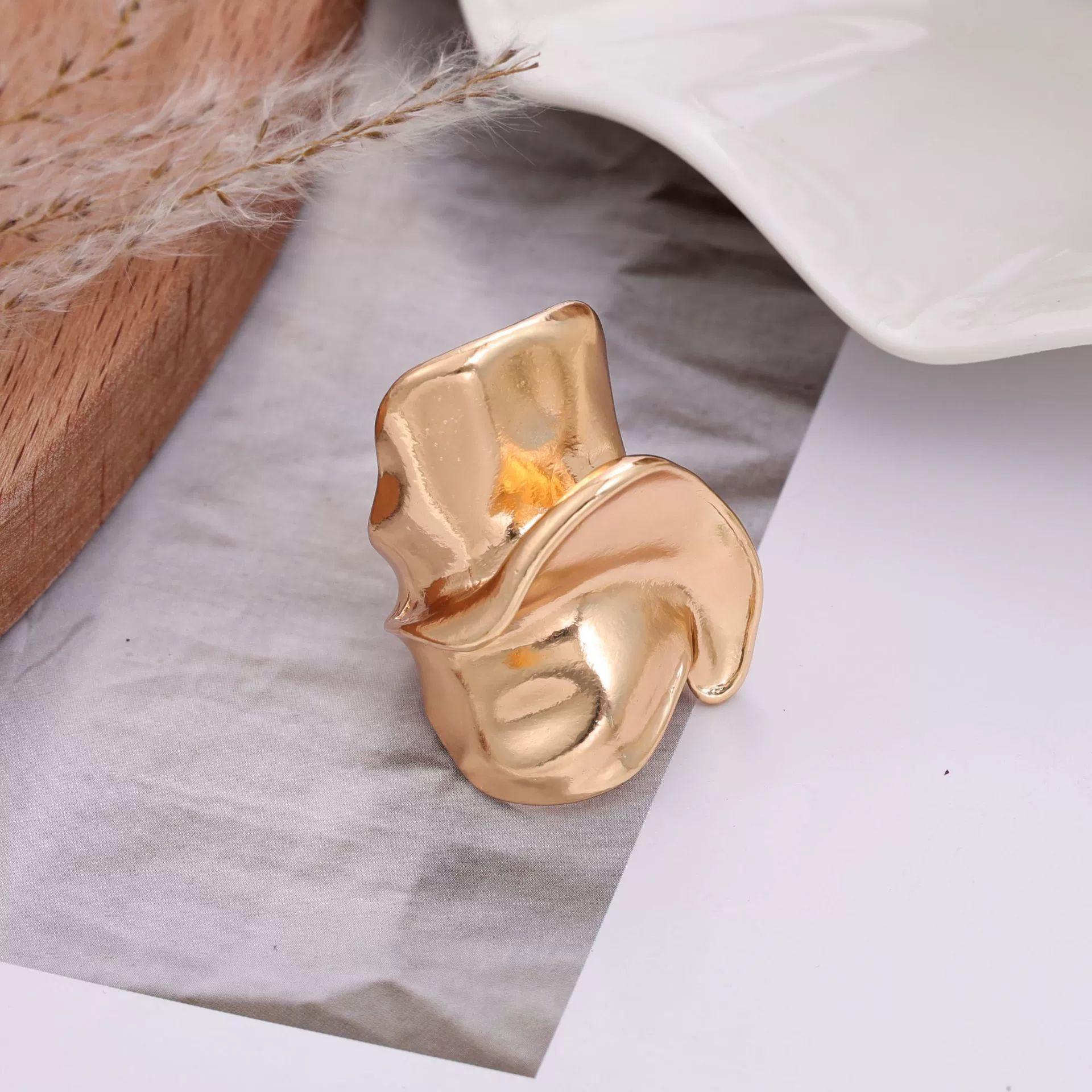 

Кольцо модное личность трендовое мужское море увядший камень гнилой парное женское инс нишевое парное кольцо простое разомкнутое кольцо