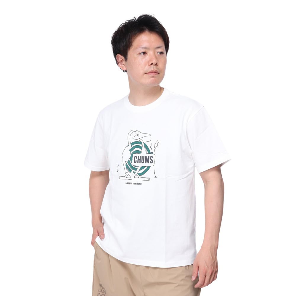 

Chums Booby Mosquito Coil Holder T White T-Shirt Anti-Bug Men s белый