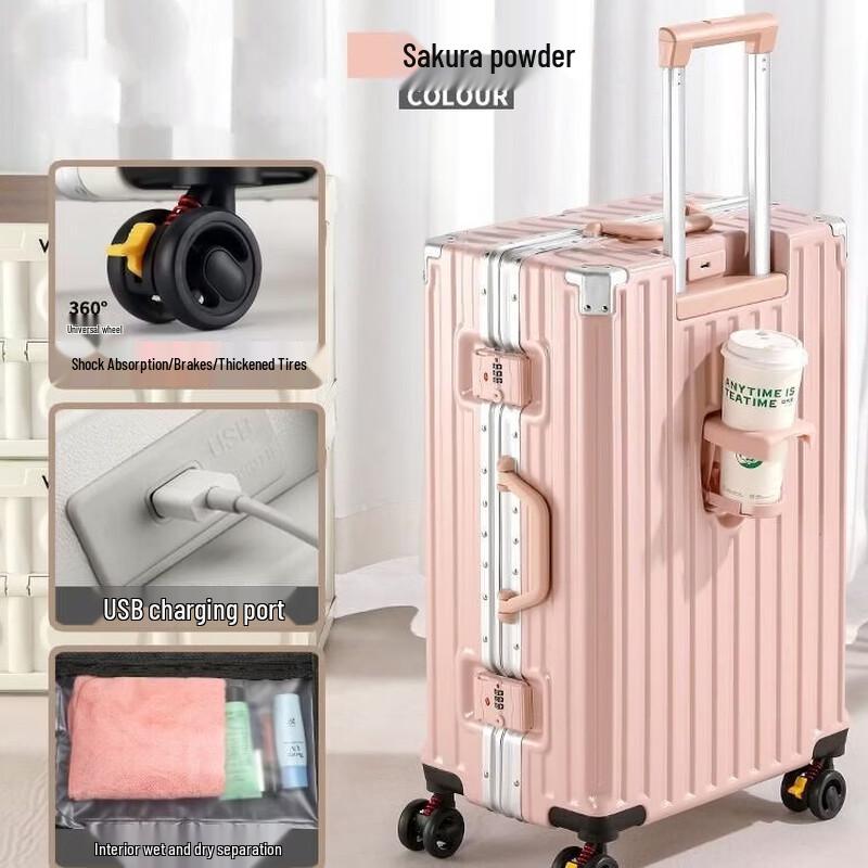 Li Shen Multi-functional Travel Suitcase
