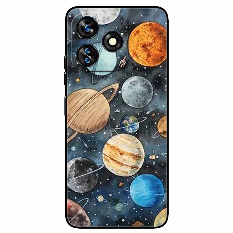 For Oukitel C51 Case 6.8'' Shockproof Silicon Animals Cool Painted Covers for Oukitel C51 C 51 Cartoon TPU Shell Protective Capa