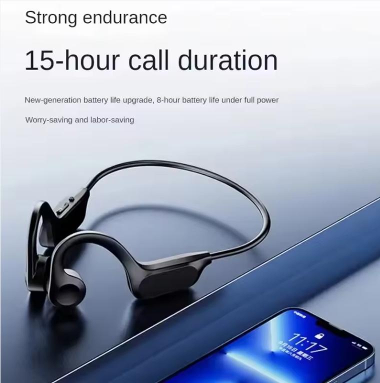 2025 X7 Bone Conduction Wireless Earphone Sport Swimming Bluetooth Compatible Headphone Hand-Free With Mic For Sports Earbuds