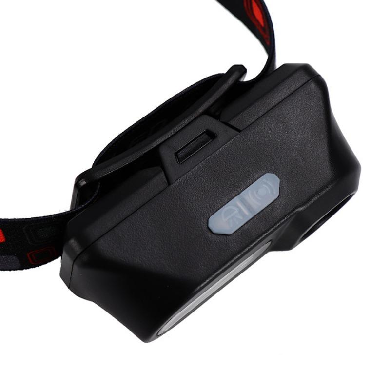 1Pz Faro anteriore multifunzionale con ricarica tramite porta USB faro di emergenza per esterni luce da pesca