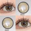 AMARA 2pcs Colored Pupils for Eyes Blue Pupils Green High Quality Colored Contact Lenses Brown Natural Lens Gray Eye Lenses