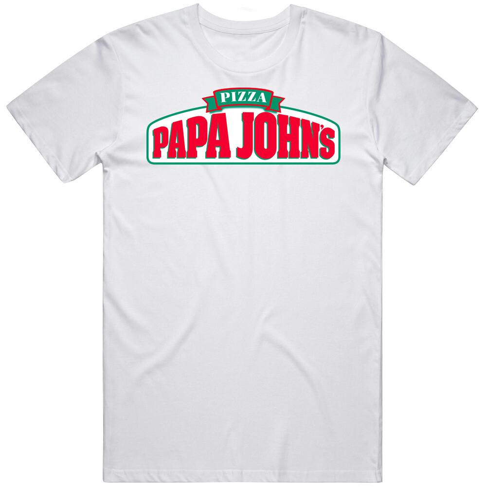 Papa John s Fast Food T Shirt Mens Womens Tees Top 3XL