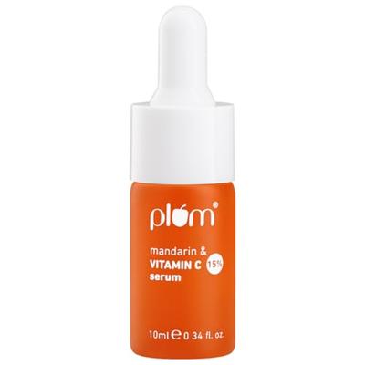 Plum Vitamin C & Rose Water Face Care Duo | Hydrating, Pore Tightening & Pigmentation Care | 10ml + 100ml