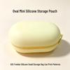 Silicone Macaron Zipper Coin and Cable Bag with Custom Logo In Various Styles