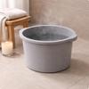 Foot Soaking Tub Rolled Rim Washing Lightweight for Home Cream