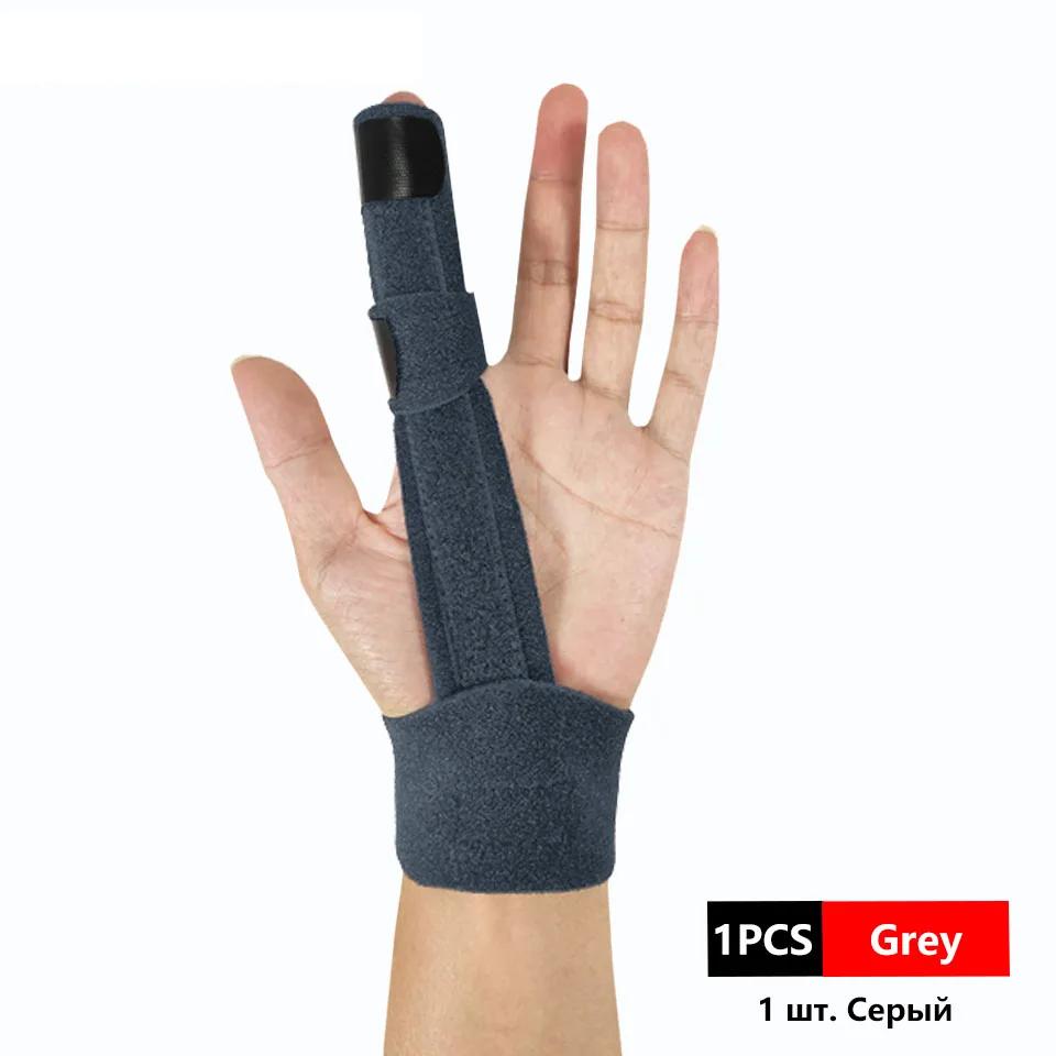 1Pcs Adjustable Finger Splint Brace Thumb Support Stabilizer Built-In Aluminum Alloy Fix Arthritis Pain Relief Health Care