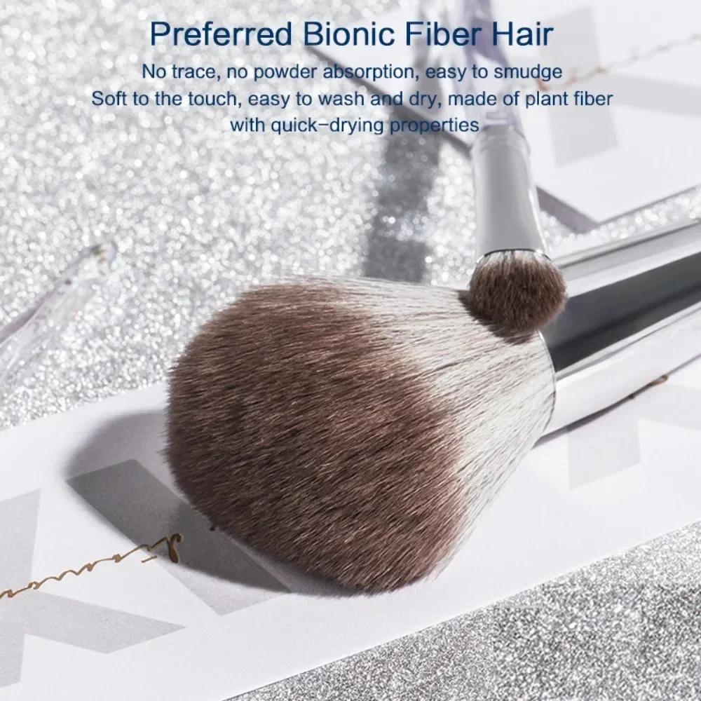 Professional Makeup Brush Set 9PCS High Quality Aesthetic Beauty Eyeshadow Blush Brushes for Makeup Lovers
